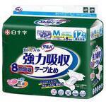 サルバ強力吸収テープ止め M12枚/袋/M 白十字
