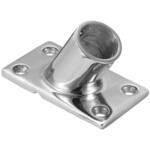 パイプ用 傾斜60°角ベース ステンレス316製 トップウォーター