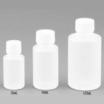 ねじ口びん細口(60mL)(10個) ナリカ