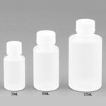 ねじ口びん細口(125mL)(10個) ナリカ