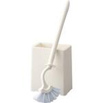 SATTO スリムトイレブラシケース付 CONDOR(山崎産業)