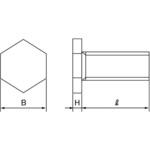 ユニクロチョウテイトウ6カクボルト 大阪魂
