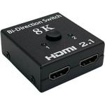 TR-HDM8K HDMI切替器 8Kモデル 双方向対応(2入力・1出力/1入力・2出力) トライメイト