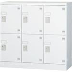多目的用ロッカーロータイプ 棚板付き ノーブランド