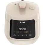 ラクラ・クッカープラス コンパクト電気圧力鍋 アイボリー T-fal(ティファール)