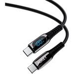 CB-CC13-BK ケーブル Impulse series Digital Display [Type-C to Type-C] AUKEY(オーキー)