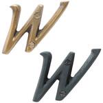 30075055553 GALLUP(ギャラップ) Brass Products ハウスレター #W #Gold 7505-55 Brass Products(ブラス・プロダクツ)