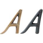 30075055501 GALLUP(ギャラップ) Brass Products ハウスレター #A #Black 7505-55 Brass Products(ブラス・プロダクツ)