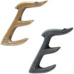 30075055505 GALLUP(ギャラップ) Brass Products ハウスレター #E #Black 7505-55 Brass Products(ブラス・プロダクツ)