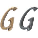 30075055537 GALLUP(ギャラップ) Brass Products ハウスレター #G #Gold 7505-55 Brass Products(ブラス・プロダクツ)