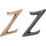 30075055526 GALLUP(ギャラップ) Brass Products ハウスレター #Z #Black 7505-55 Brass Products(ブラス・プロダクツ)