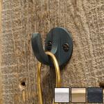 30022001002 GALLUP(ギャラップ) Brass Products シングル フック 4個セット #Gold 35 x 25 670-69 Brass Products(ブラス・プロダクツ)