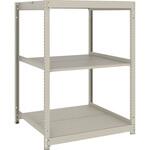 薄型ラックUL型軽量ボルトレス棚 高さ1200mm 単体型 TRUSCO