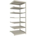 薄型ラックUL型軽量ボルトレス棚 高さ2400mm 連結型 TRUSCO