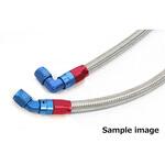OILクーラーホースSET (横) ストレート #6 4.5-7R SR400 -17/SR500 -00 ACTIVE(アクティブ)[バイク部品]