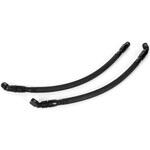 OILクーラーホースSET ラウンド #6 9-10R BLK仕様 CBR400F ACTIVE(アクティブ)[バイク部品]