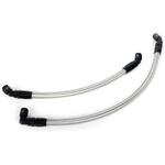 OILクーラーホースSET ストレート #6 4.5-7R BLK仕様 SRX400 2-3型/600 1-3型 ACTIVE(アクティブ)[バイク部品]
