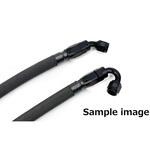 OILクーラーホースSET (サイド廻し) ラウンド #6 9-10R BLK仕様 CBR400F ACTIVE(アクティブ)[バイク部品]