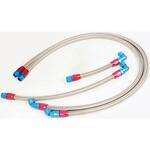 OILクーラーホースSET (サイド廻し) ラウンド #6 9-13R ZEPHYR750/ZR-7 [サーモ対応] ACTIVE(アクティブ)[バイク部品]