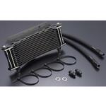 OILクーラーKIT ラウンド #6 9-13R BLK仕様 GSX750S 3型 ACTIVE(アクティブ)[バイク部品]