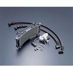 OILクーラーKIT (サイド廻し) ラウンド #6 9-10R BLK仕様 GSX1100S -93 ACTIVE(アクティブ)[バイク部品]