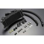 OILクーラーKIT (下出し) ラウンド #6 9-10R BLK仕様 GPZ750/F 83-85 ACTIVE(アクティブ)[バイク部品]