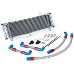 OILクーラーKIT ラウンド #6 11-13R ZEPHYR1100/RS [サーモ対応] ACTIVE(アクティブ)[バイク部品]