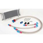 OILクーラーKIT (サイド廻し) ラウンド #6 9-13R ZEPHYR750/ZR-7 [サーモ対応] ACTIVE(アクティブ)[バイク部品]