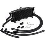 OILクーラーKIT (サイド廻し) ラウンド #6 9-13R BLK仕様 ZEPHYR750/ZR-7 [サーモ対応] ACTIVE(アクティブ)[バイク部品]