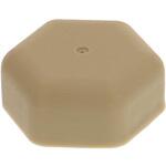 M12 六角ボルト用キャップ アイボリー(エラストマー)(パック品) OHSATO(大里)