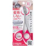 クシ付き眉はさみピンク メイクアップ