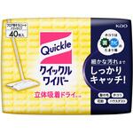 クイックルワイパー 立体吸着ドライシート 40枚 花王