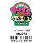 WB2972 キャラクタービッグマグネット/パワーパフガールズ/レインボー/GR スモール・プラネット