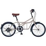 TTB206 【TTB206】20インチ/電池ライト/変速外装7段変速 TOTEBIKE