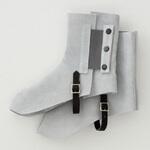 牛表革ゴムホック式足カバー 柏田製作所