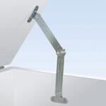 S-100T30R ステンレス鋼製フリーストップ機構付トルクステー S-100T30型 S-100T30R LAMP(スガツネ)