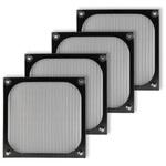 SST-FF126B SilverStone ファンフィルター FF126 120mm ファングリル&フィルターキット (4個セット) SST-FF126B SILVER STONE(シルバーストーン)