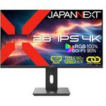 JN-IPS28U-HSPC9-DL 28型/3840×2160/、DP×1、HDMI×1、USB-C×1/ブラック/スピーカー有/2年保証 JAPANNEXT