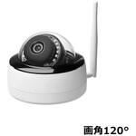 ADS-WF248DMW ネット接続不要 広角レンズ搭載 SDカード録画対応 ダイレクトアクセス ドーム型 防犯カメラ 安達商事