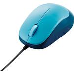 M-Y8UBBU 3ボタンBlueLED有線マウス エレコム