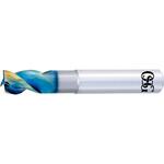 非鉄用DLC超硬エンドミル スタンダード 3刃 ショート形 ピンカド OSG(オーエスジー)