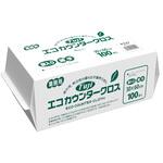 94510 エコカウンタークロス袋入薄手ホワイト 尚美堂