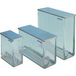 022-5254 二槽式展開槽 ステンレスフタタイプ CAMAG(カマグ)