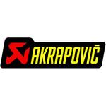 P-HST6AL 耐熱サイレンサーステッカー120X34.5mm P-HST6AL AKRAPOVIC (アクラポビッチ)