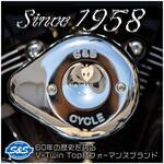 50-0004 スクリュー 8-32x3/8インチ 50-0004 エスアンドエスサイクル