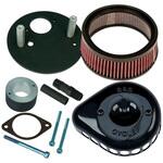 170-0446C ステルス エアクリーナーキット ミニティアドロップ グロスブラック 170-0446C エスアンドエスサイクル