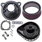 170-0440C ステルス エアクリーナーキット ミニティアドロップ グロスブラック 170-0440C エスアンドエスサイクル