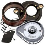 170-0435C ステルス エアクリーナーキット ミニティアドロップ クローム 170-0435C エスアンドエスサイクル