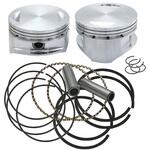 92-1402 4インチボア鍛造ピストンセット+0.02 92-1402 エスアンドエスサイクル