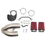 170-0565A チューンドインダクション エアクリーナーキット ステンレス 170-0565A エスアンドエスサイクル